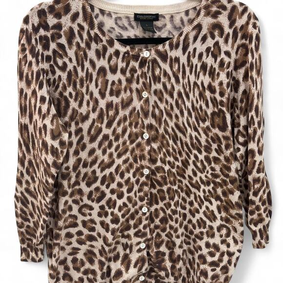 Tan and brown leopard print - Picture 1 of 4